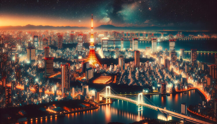 東京の夜景-暮らしは未知数　ライベックス